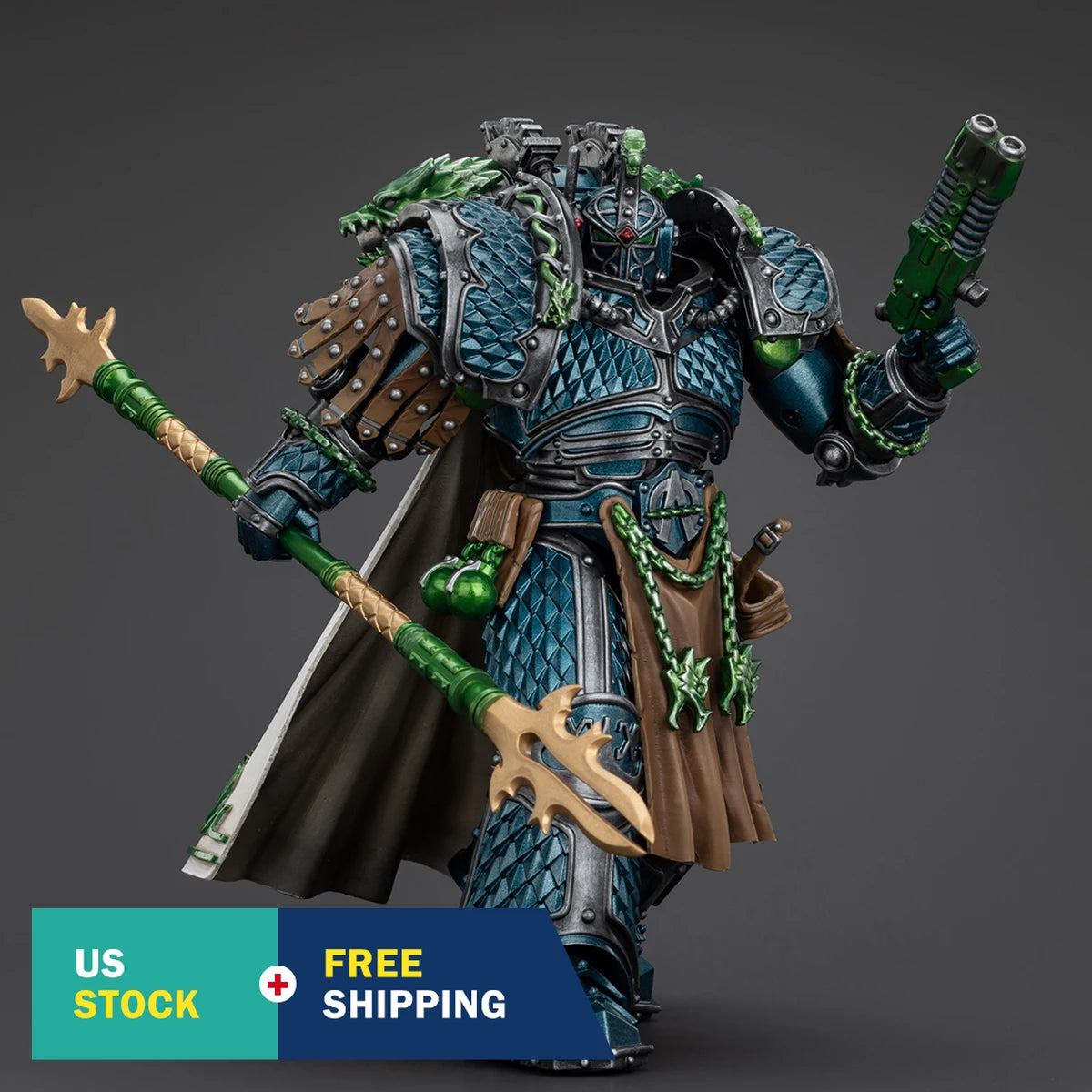 HiPlay JOYTOY Warhammer The Horus Heresy 1/18 Alpha Legion Alpharius Primarch of the XXth Legion JT01086 Action Figures