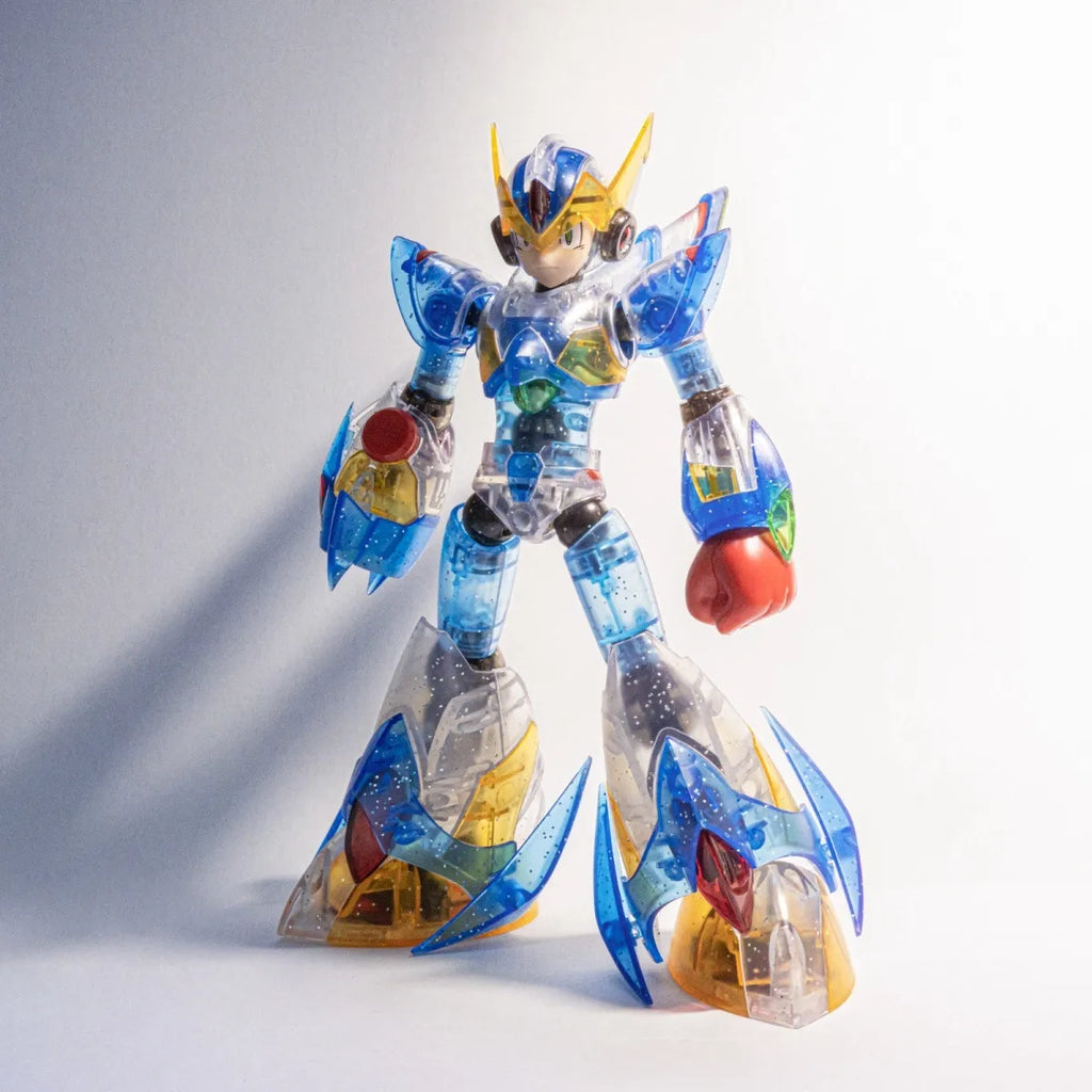 【IN STOCK】New SS Model RockMan X Colour-through Falcon Armor KO KP701 Anime Action Figure Megaman X5 Mega Man Assembly Model Toy