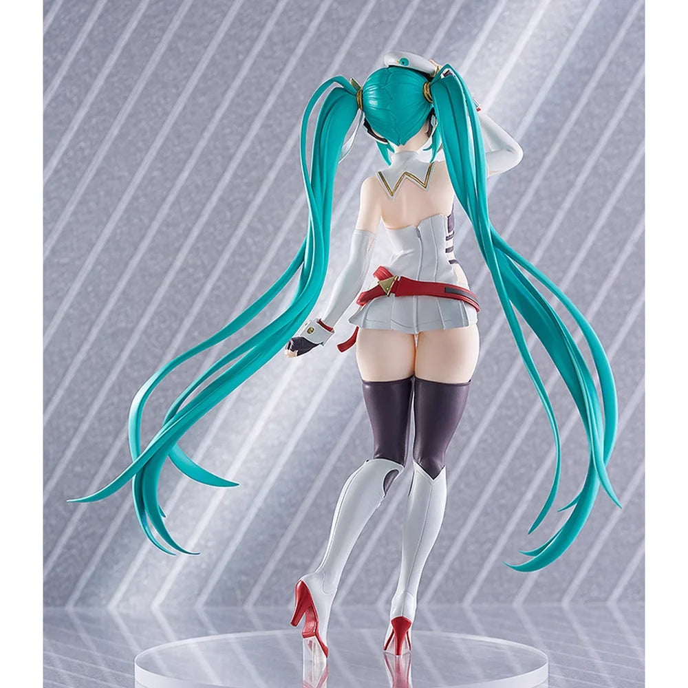In Stock POP UP PARADE RACING MIKU Racing Sound 2023 Figure Scenery Ornament Model Action Figure Collection Gift