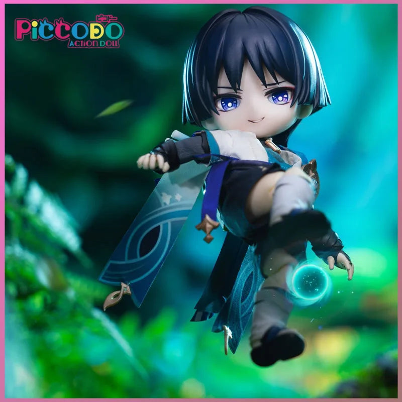 Nendoroid Genshin Impact Wanderer Collectible Action Figure Model Toy Cute Desktop Decoration Gift for Anime Game Fans original