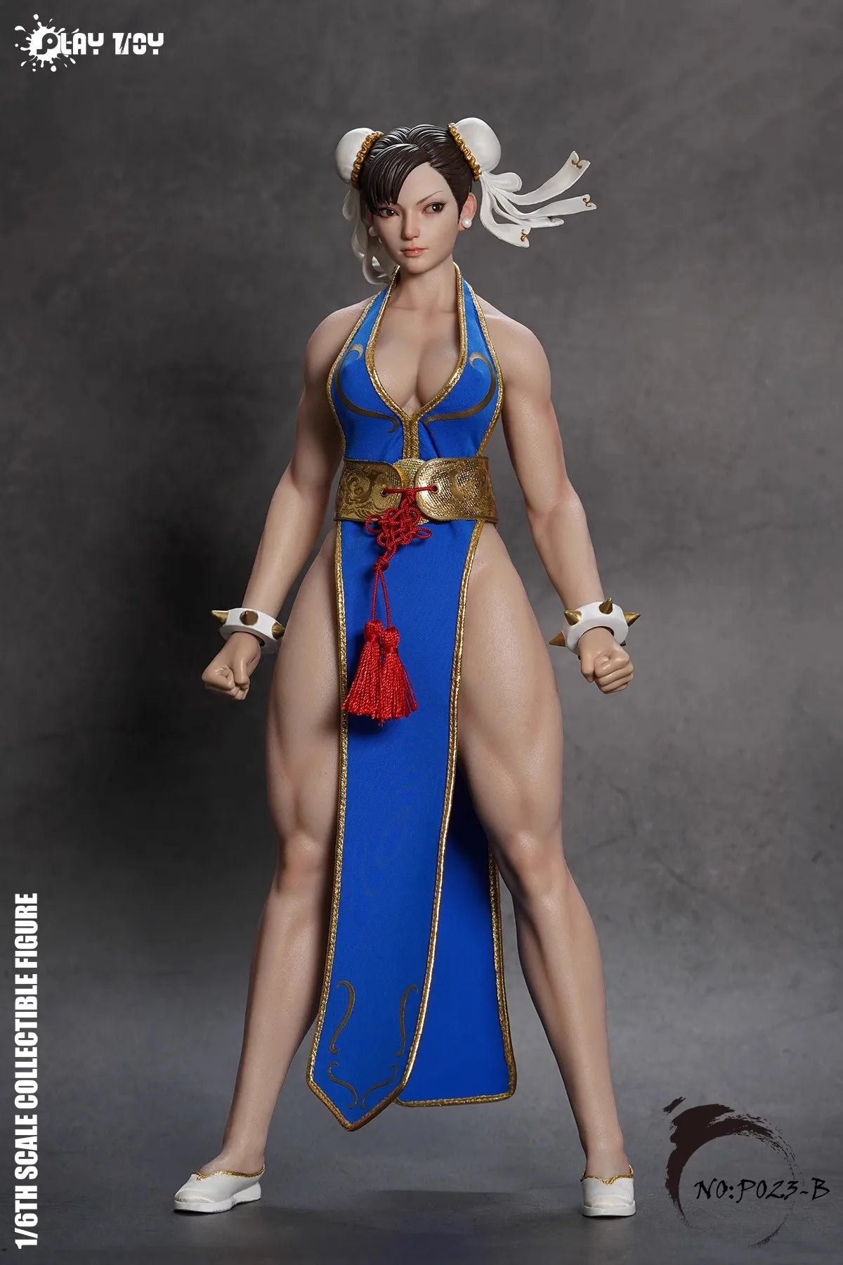 New Stock Play Toy P023 1/6 Scale Fighting Goddess Chun Li With Movable Eyes 12 Female Soldier Action Figure Model Toy Gift