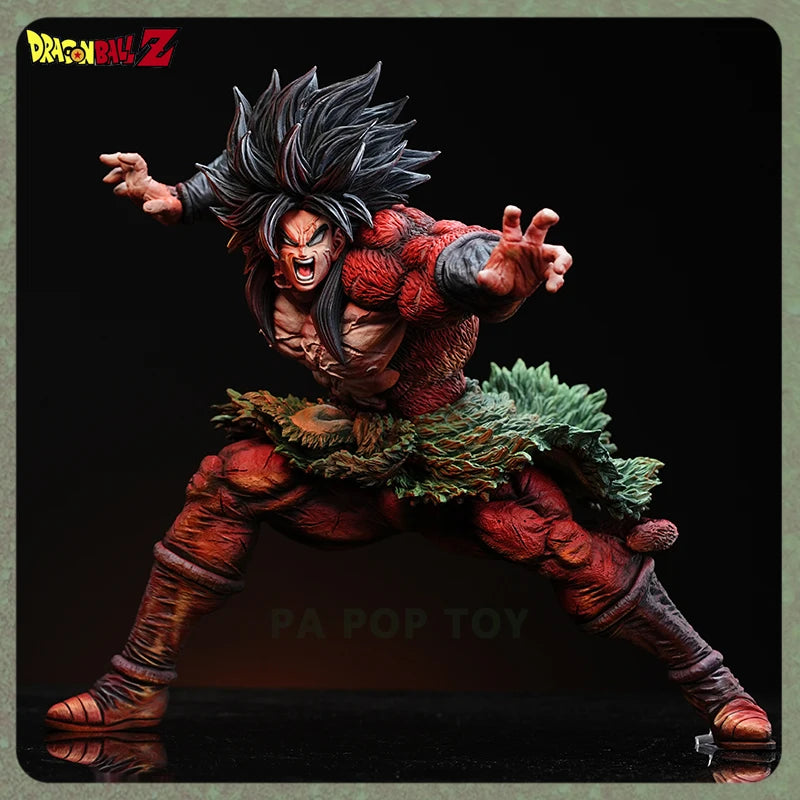 28cm Dragon Ball Broli Anime Figures Super Saiyan 4 Broli Figurine PVC Statue Collection Model Desk Decoration Birthday Gift Toy