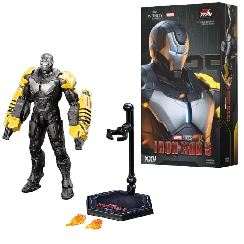 ZDTDS Original Iron Man MK37 Hammerhead MK12 MK38 Igor MK9 Iron Patriot War Machine legends Avengers Action Figure Collect Toy