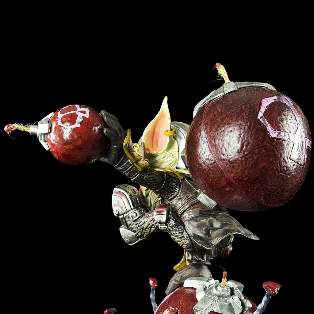 32cm LOL Game Figure The Hexplosives Expert Ziggs Peripheral Model Scene Statue Desktop  Decorate Ornaments Birthday Gifts Toys