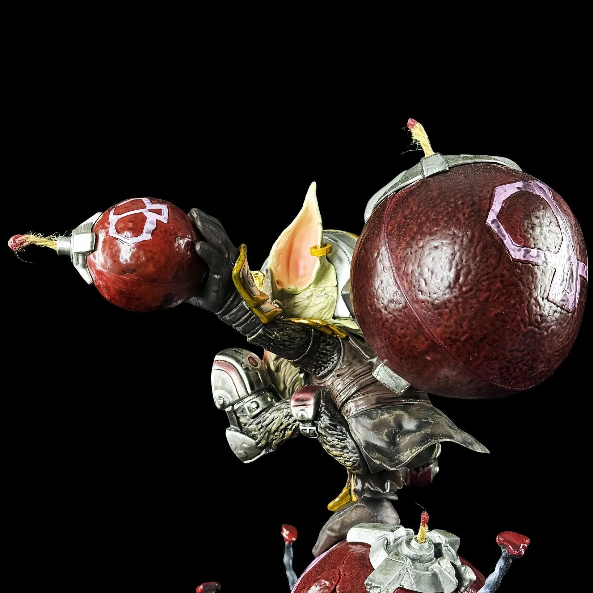 32cm LOL Game Figure The Hexplosives Expert Ziggs Peripheral Model Scene Statue Desktop  Decorate Ornaments Birthday Gifts Toys