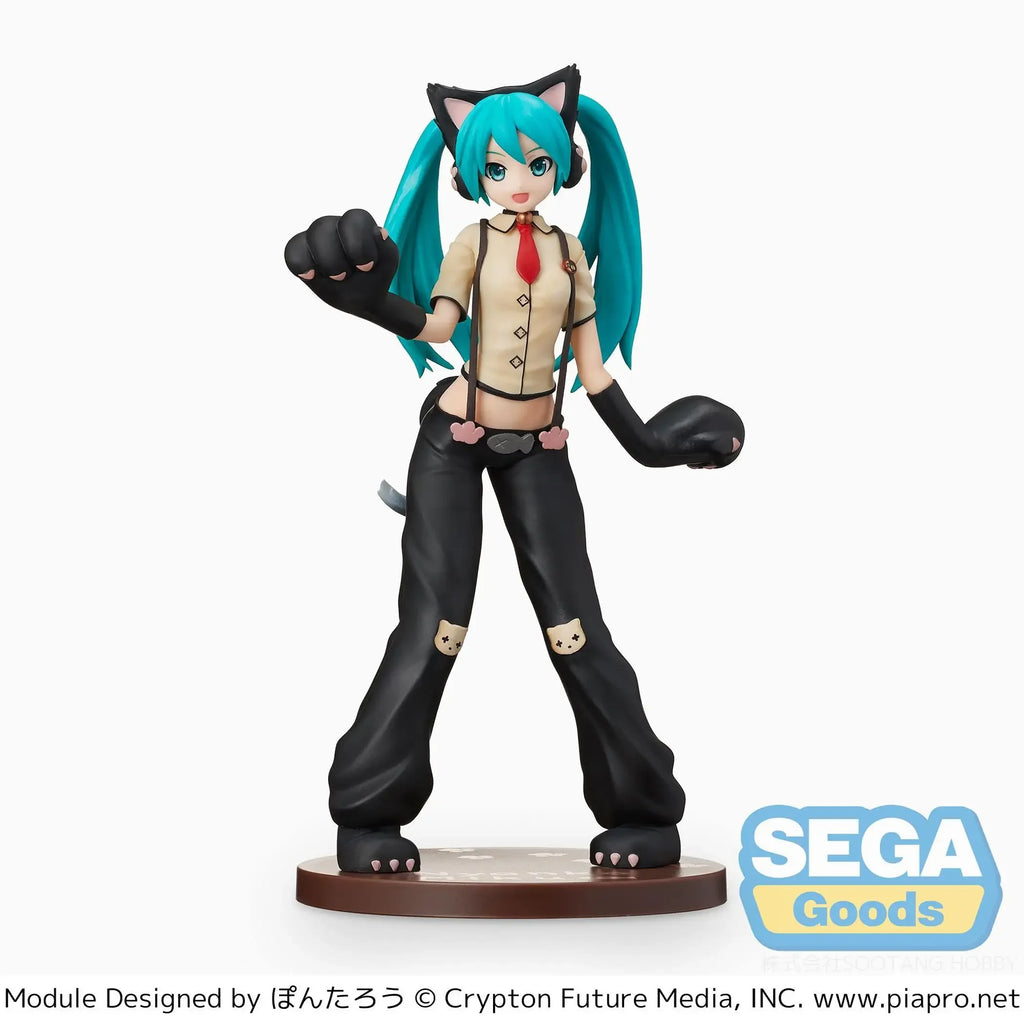 В наличност Оригинални SEGA Vocaloid Hatsune Miku Project DIVA PVC Аниме Фигурки Екшън Фигурки Модели Играчки Коледни Подаръци