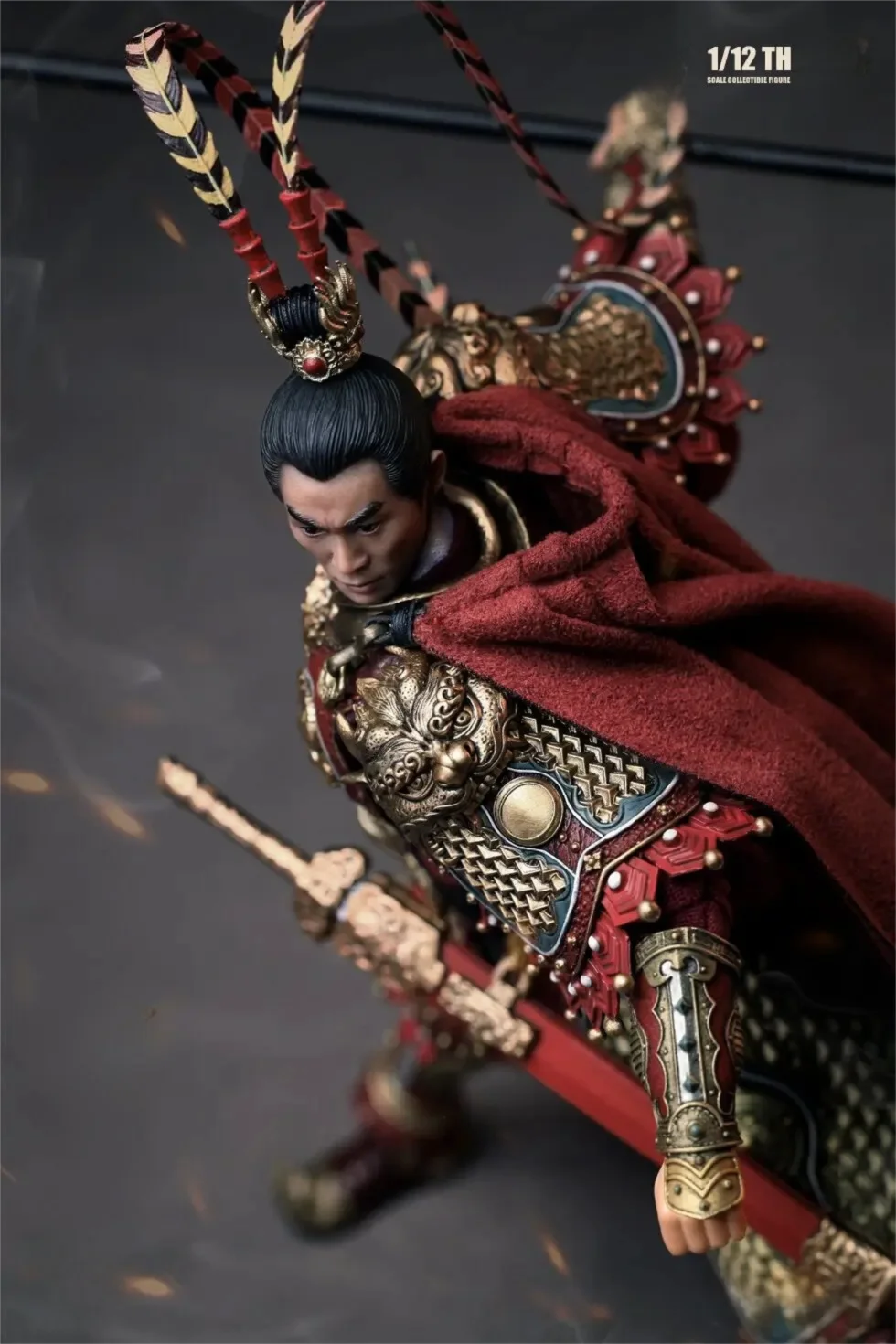 303toys 1/12 Scale 6-Inch Action Figure Collectible Set - Lu Bu from Three Kingdoms Ideal Birthday Gift for Toy Enthusiasts