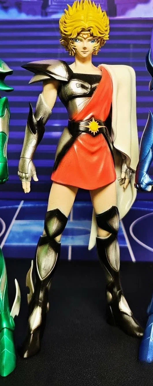 Rare Model Saint Seiya Abel and His Coronis Saints: Aldoras of Carina, Berenike of Coma Berenices, Jaoh of Lynx Statue Figures