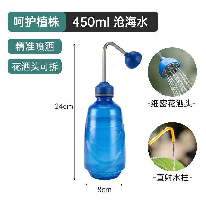 Hand Watering Pot Small Thickened Long Mouth Pot Portable Curved Mouth Watering Can Home Large Capacity Green Plant Shower Can