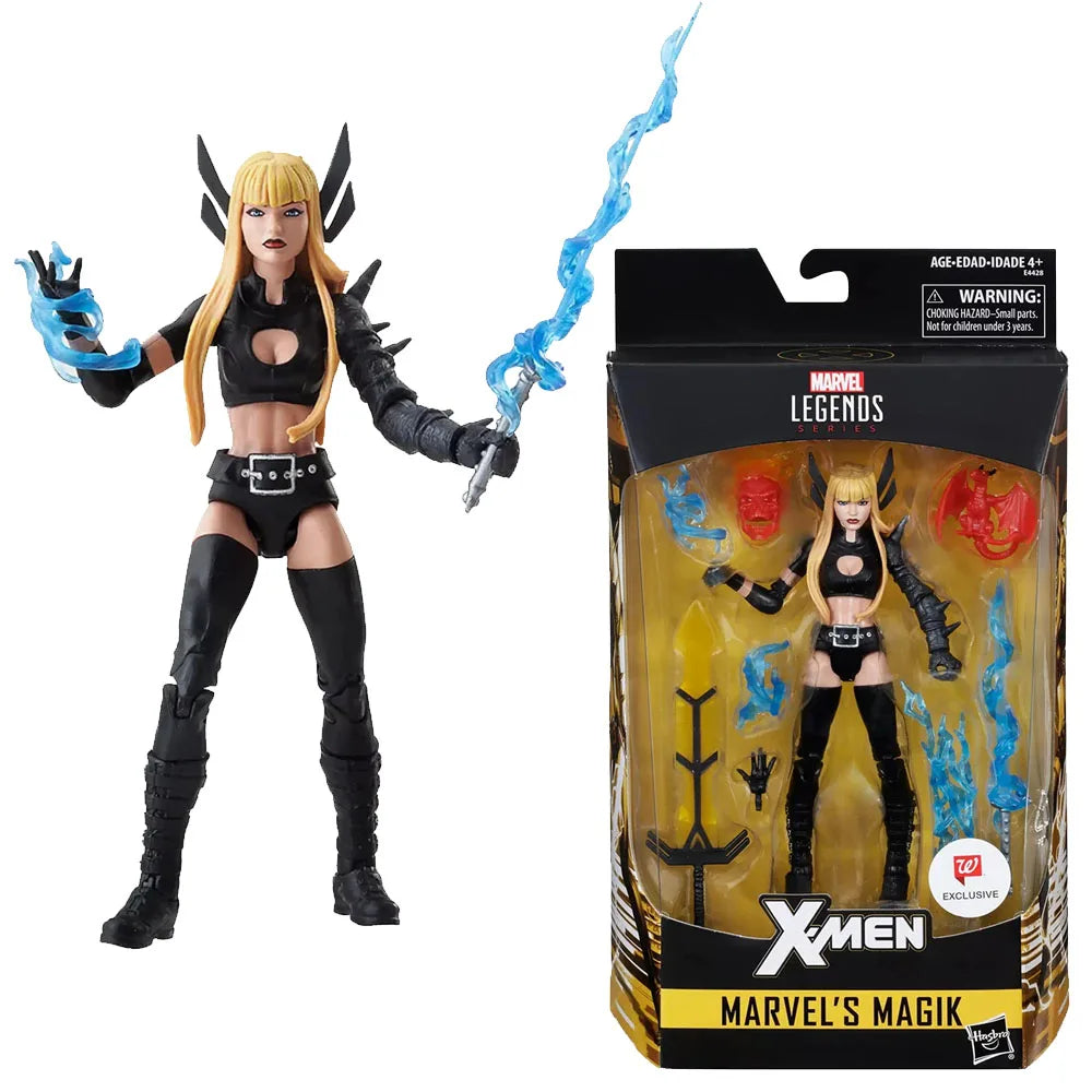In Stock Hasbro Marvel Legends Series X-Men Magik 15cm Action Figure Original Model Toys Ornament Gifts