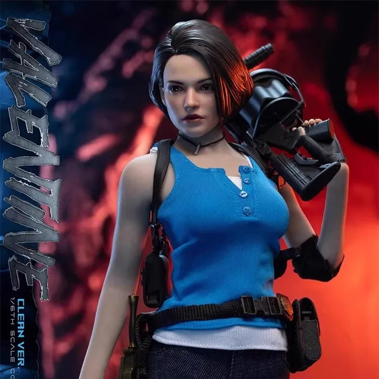 In Stock Original Swtoys Valentine Fs072/073 1/6 Jill Valentine Action Figure Model Toys 12 Inch Collection Scene Decoration Toy