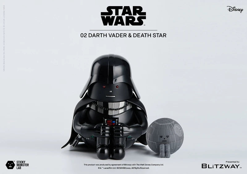 In Stock BLITZWAY SML Series Star Wars Statue Darth Vader Luke Yoda SW01-04 Figure Anime Models Toy Doll Gift Collectible