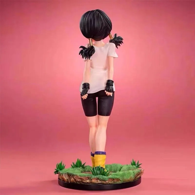 【IN STOCK】28cm Dragon Ball Anime Figure Videl Figures Hercule daughter figurine PVC Statue Collection Model Toy Gift