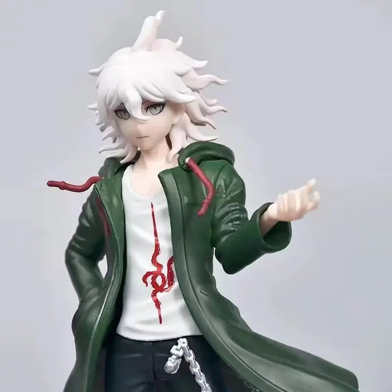 New 18/20cm Nagito Komaeda Figure Danganronpa Anime Character Statue Desktop Collectible Decoration Model For Anime Collectors