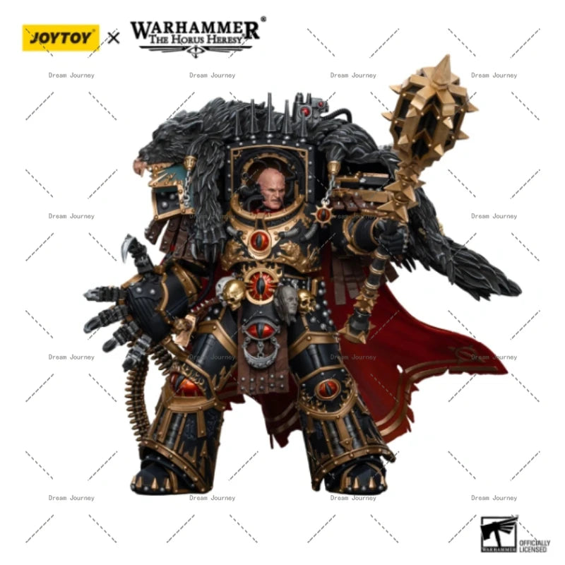 In stock JOYTOY Warhammer 40k  Sons of Horus Warmaster Horus Primarch of the XVIth Legion  1/18 Action figures Toy collection
