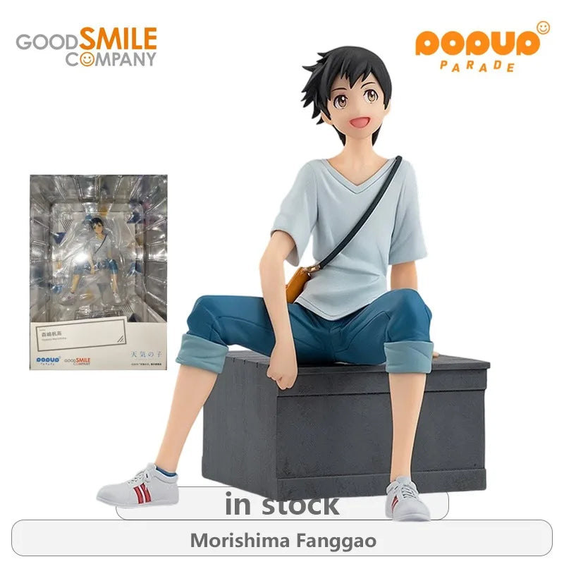 GSC Original POP UP PARADE Weathering with You Series Morishima Fanggao\Amano Hina Anime Not Movable Figure Statue Model Toys