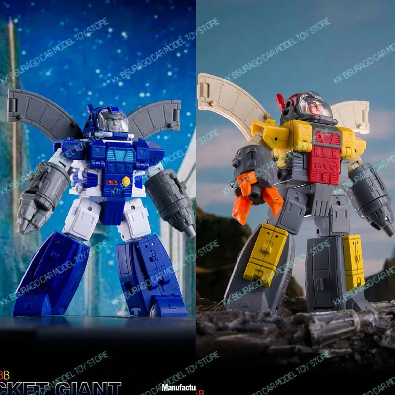 Dr.Wu DW-E58 DW-58B Omega Supreme Action Figure Rocket Giant For MINI Figurines Model Collectors Desktop Display Model Toy