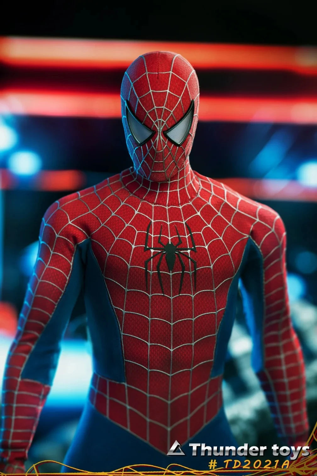 In Stock ThunderToys TD2021 1/6 Scale Male Soldier Superheroes Peter Parker Variant Spider Man Full Set 12in Action Figure Body