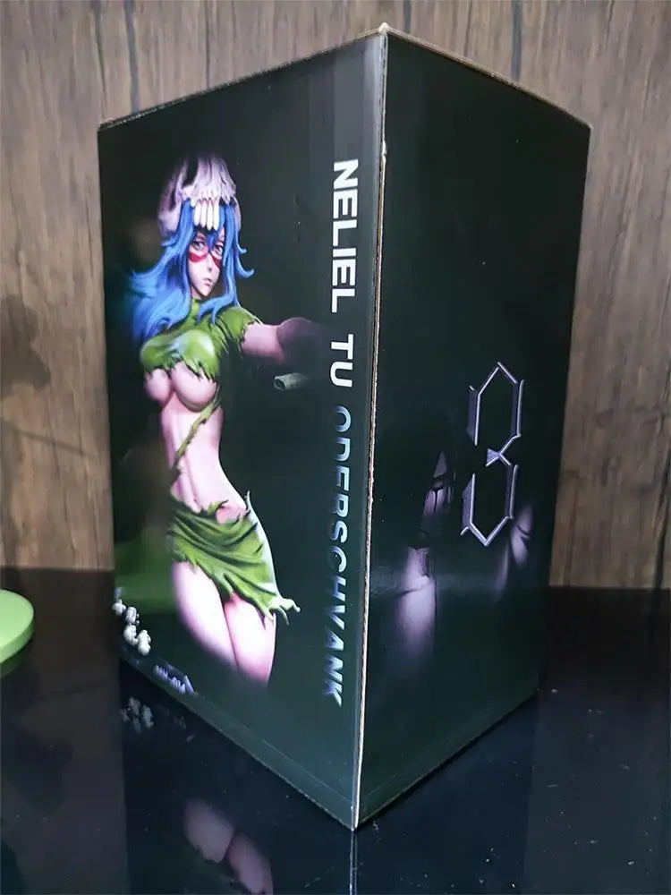 24cm BLEACH Nelliel Sexy Anime Figure Neliel Tu Oderschvank changeable face Action Figure Figurine Collection Adult Model Toys