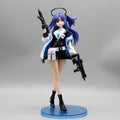 Anime Figures 24cm Blue Archive Hayase Yuka Gk Statue Game Model Collectible Toys Cute Ornament Desktop Decoration Adult Gifts