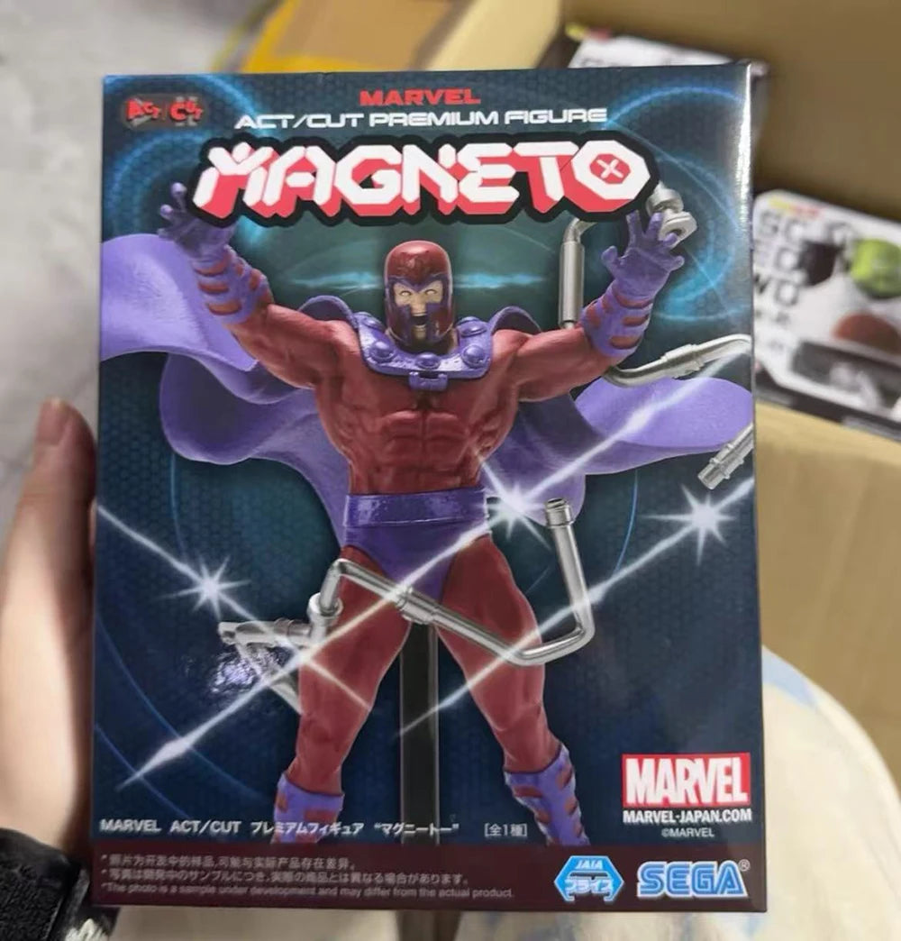 100% Original in Stock SEGA  ACT/CUT Premium Figure X-Men Magneto Garage Kit Collection Series Model Toys Model Decoration