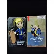 2025 Bobblehead Cute Vault Boy Full Set Figure Toys Anime Action Figure Statue Collection Model Doll Room Ornament Toys Kids Gif