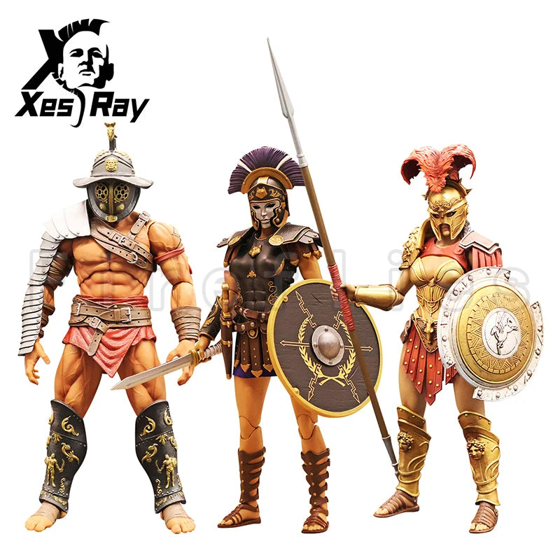 [Vorbestellung] 1/12 XesRay Fight For Glory Actionfigur Kämpfer Welle 6 Cassia Berenice Medocus das thrakische Anime-Modell als Geschenk