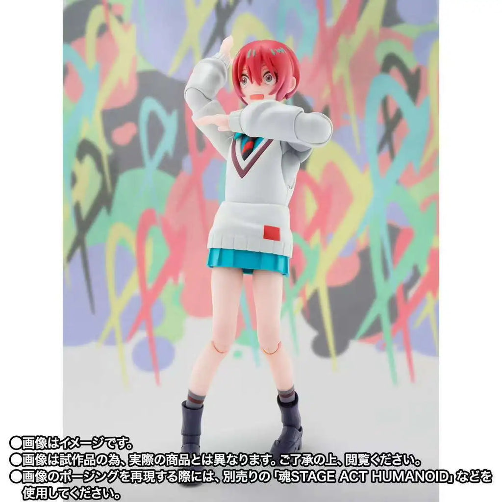 HOT in Stock Bandai Genuine SHF Gundam GQuuuuuuX Amate Yuzuriha (MACHU) Anime Action Figure Collectible Model Toys