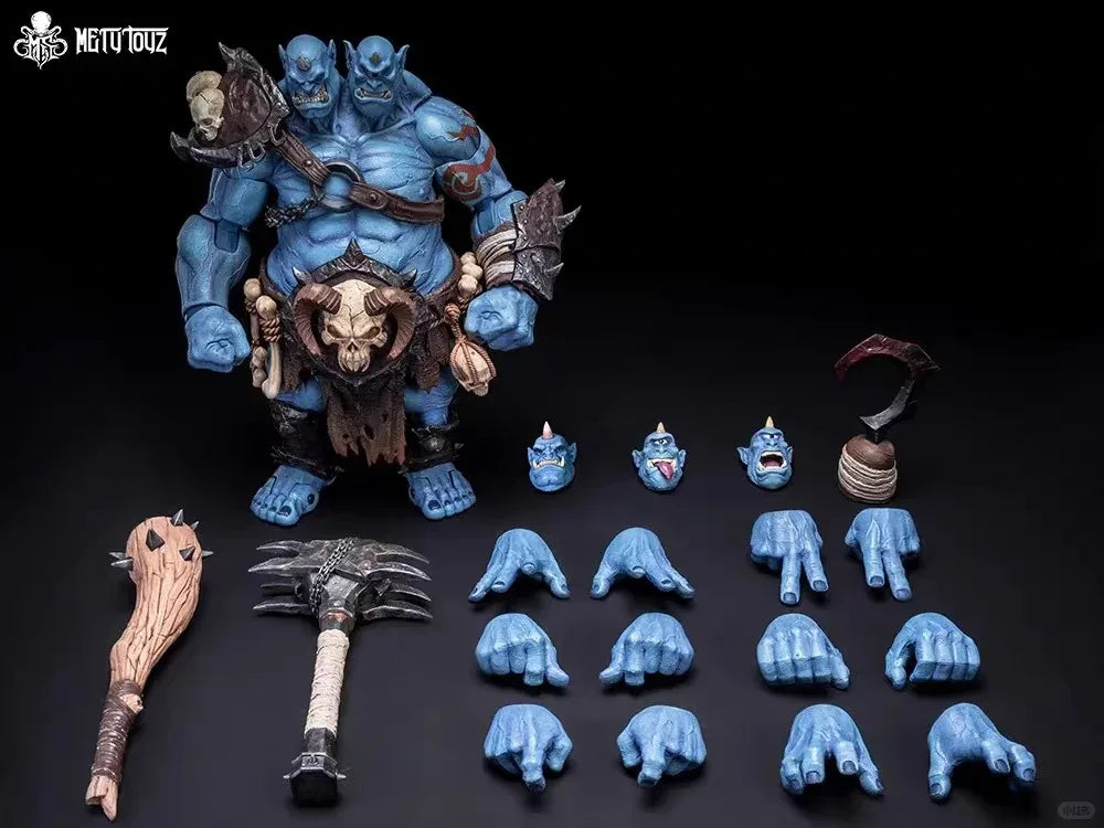 Metytoyz World Of Adventurers - Skullcrusher Ogrus Ogre Warrior Articulated Toy