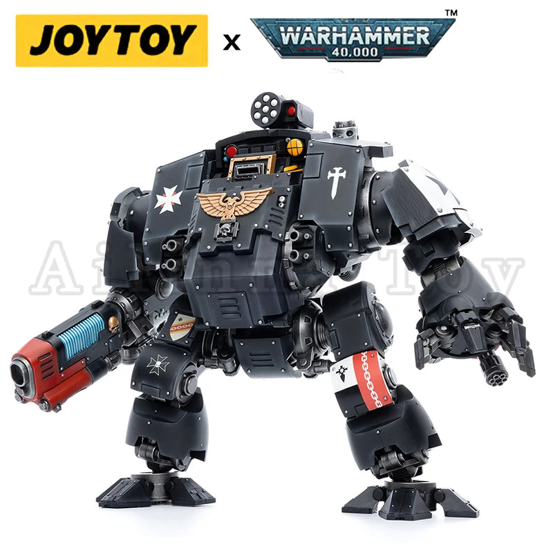JOYTOY 1/18 Action Figure Mecha 40K Black T Redemptor Dreadnought Re-issue Version Anime Model Toy Gift