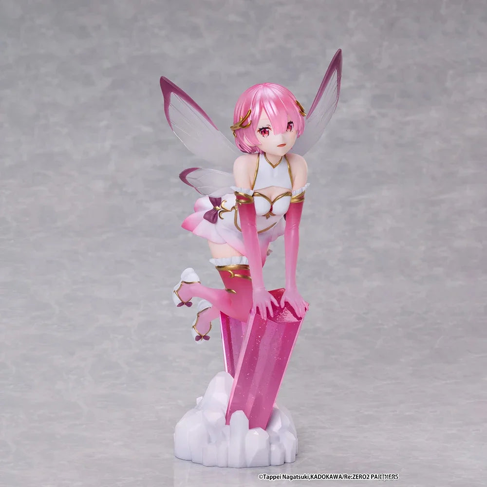Auf Lager Original ElCOCO Emilia Ram Rem Jewel Princess Re:Life in A Different World From Zero 1/7 Original Anime Figur Modell Spielzeug
