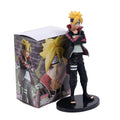 24 cm große Anime-Figur NARUTO BORUTO THE MOVIE Figur Uzumaki Boruto Actionfigur Stehende PVC-Sammlerfigur Spielzeugpuppe