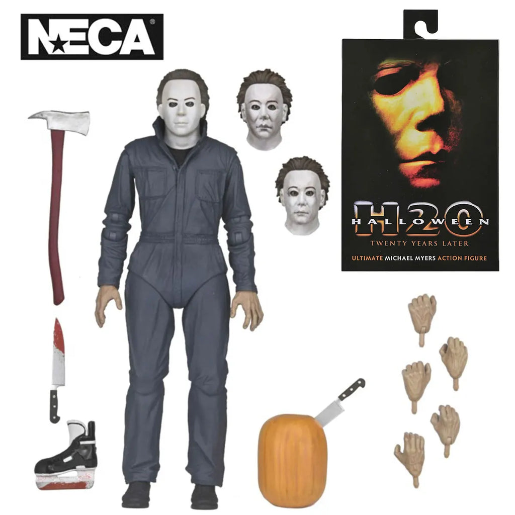 NECA 60654 Toys Halloween H20: Twenty Years Later Action Figure Ultimate Michael Myers 18 cm Original Model Collection Doll Gift