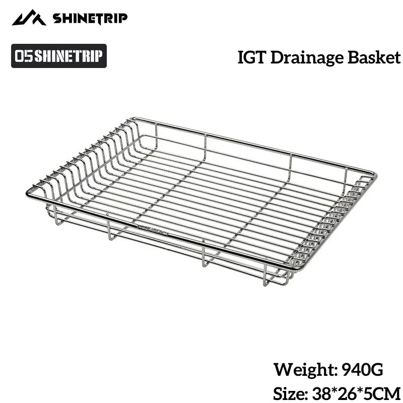 ShineTrip 05 Series IGT Table Top Free Combination Table Plate Folding Table tactical accessories Camping BBQ tables boards