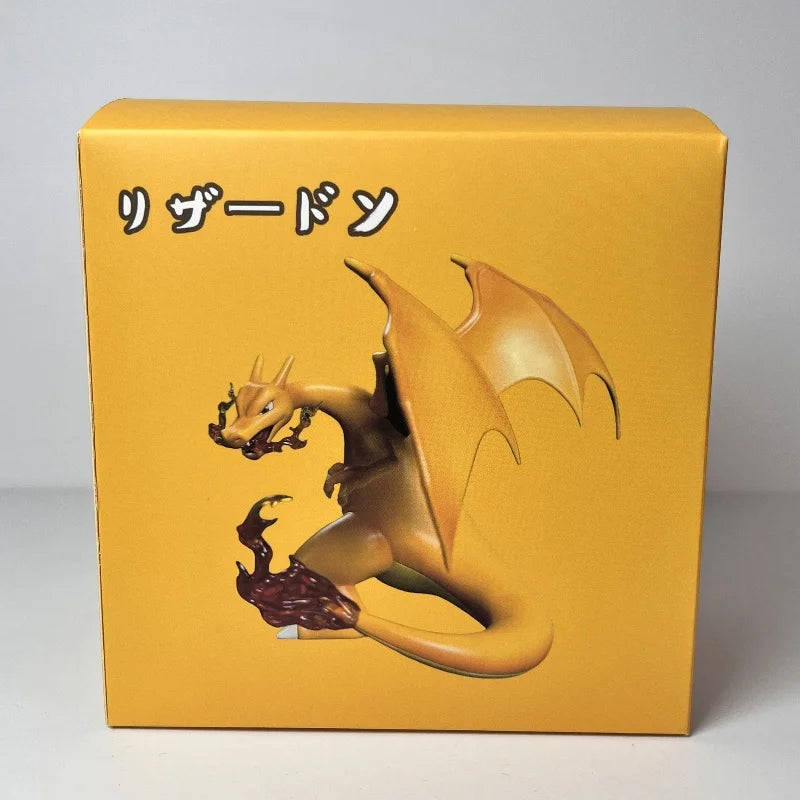 Pokemon Anime Charizard Action Figure Fire Dinosaur GK PVC Model Statue Desktop Collection Decoration Doll Kid Toy Gift