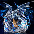 MegaHouse Yu-Gi-Oh! Blue-Eyes White Dragon Anime Themed Collectible Figure Scene Model Gift for Tabletop Gng