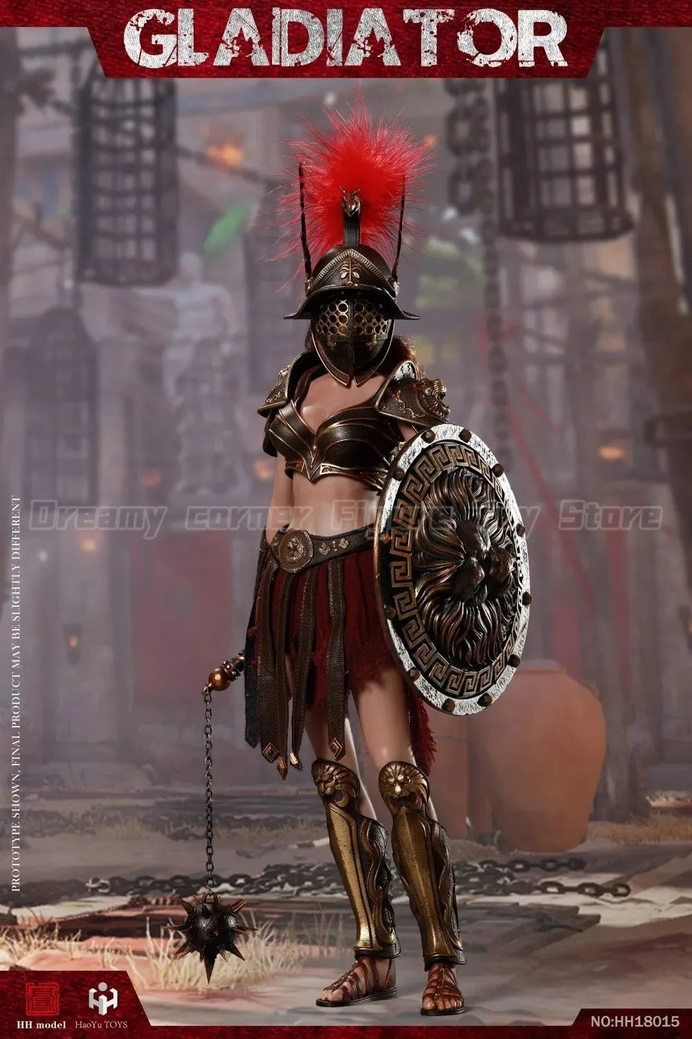 【In Stock】HHMODEL HAOYUTOYS HH18014 HH18015 Imperial Legion Female Warrior Black Red 1/6 Action Figure Model Collection Ornament