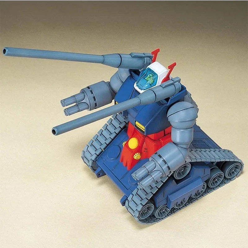 Bandai Original Gundam Model Kit Anime Figure HGUC 1/144 RX-75-4 Guntank Action Figures Toys Collectible Gifts for Children