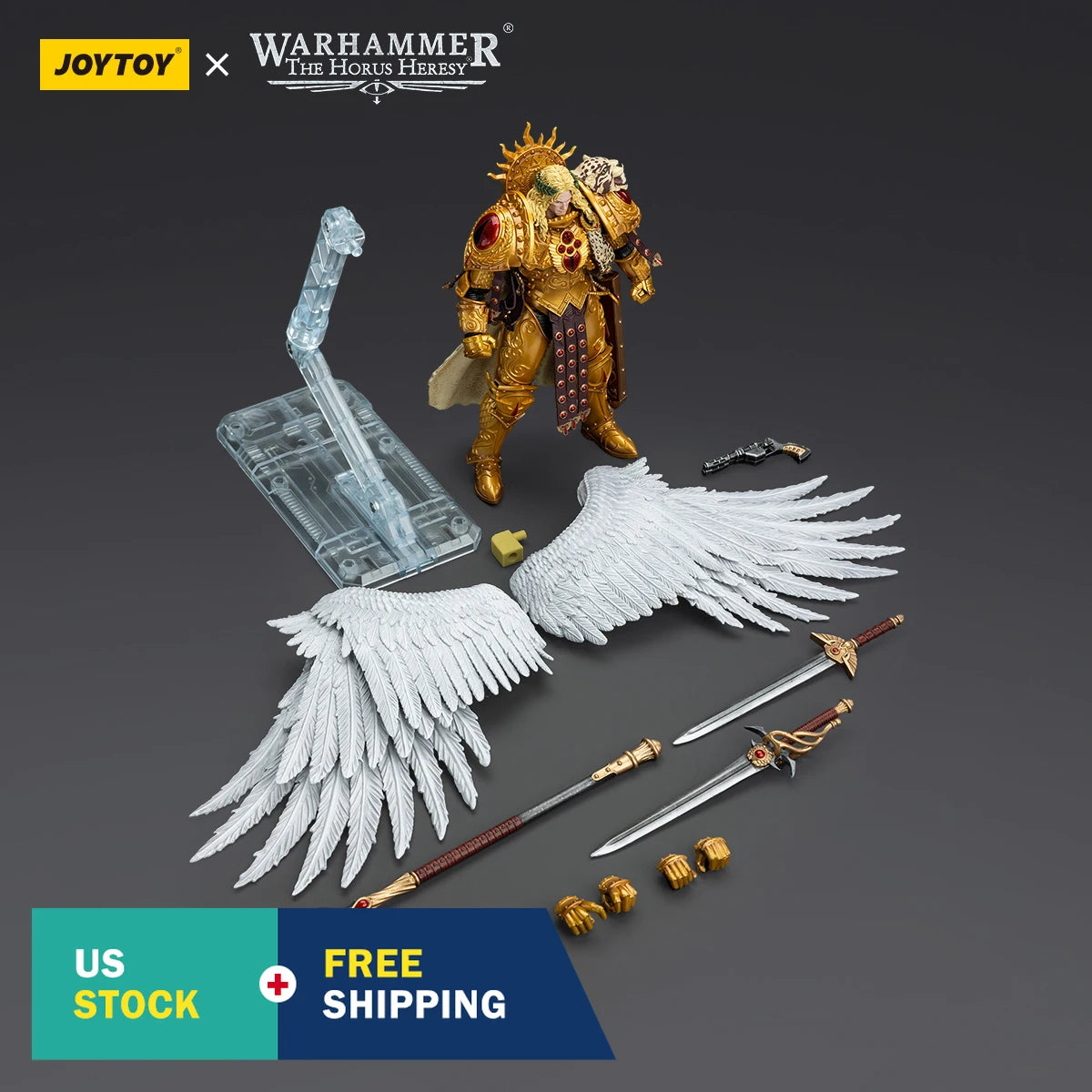 HiPlay JOYTOY Warhammer The Horus Heresy 1/18 Blood Angels Sanguinius Primarch Action Figure
