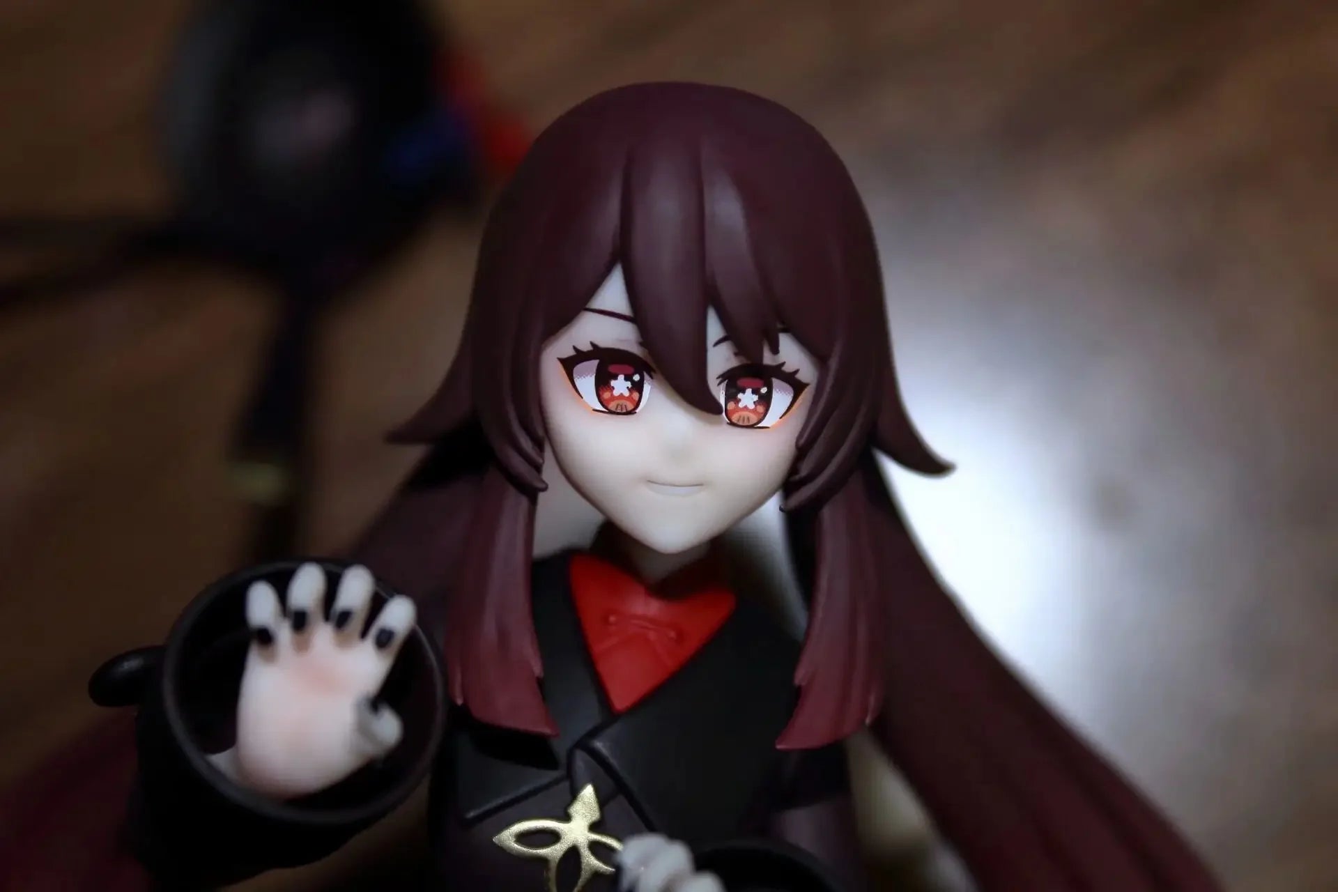 20CM Game Genshin Impact HuTao Figure Seventy-seventh Wang Sheng Hall Master Desktop Figurines PVC Model Dolls