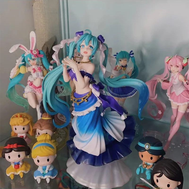 In Stock Genuine Hatsune Miku Artist Masterpiece Fairy Tale Princess Series Little Mermaid Anime Figure Model Toys Gift