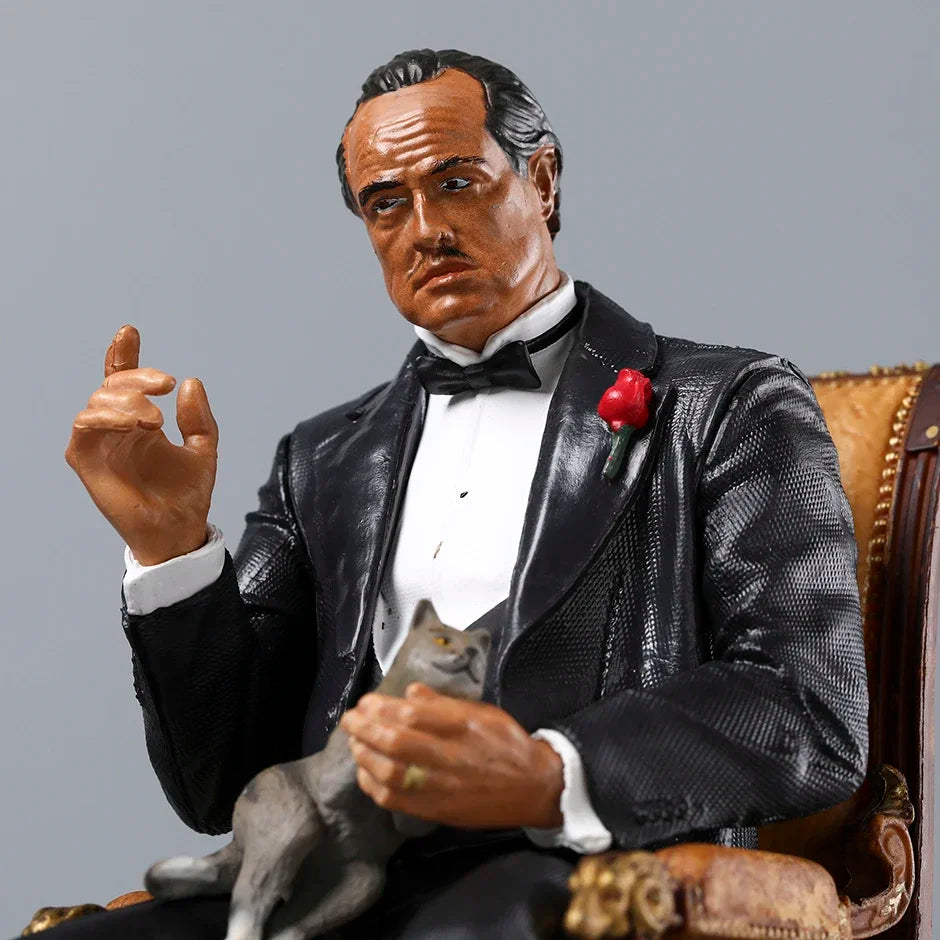 The Godfather Vito Corleone 6" Model Figure Doll Decoration Toys Hobbies Holiday Gift