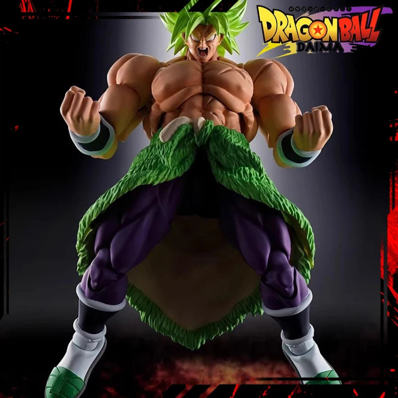 New Original Bandai Dragon Ball S.H.Figuarts Shf Broly Super Saiyan Broly Full Power Action Anime Figures Model Collection Toys
