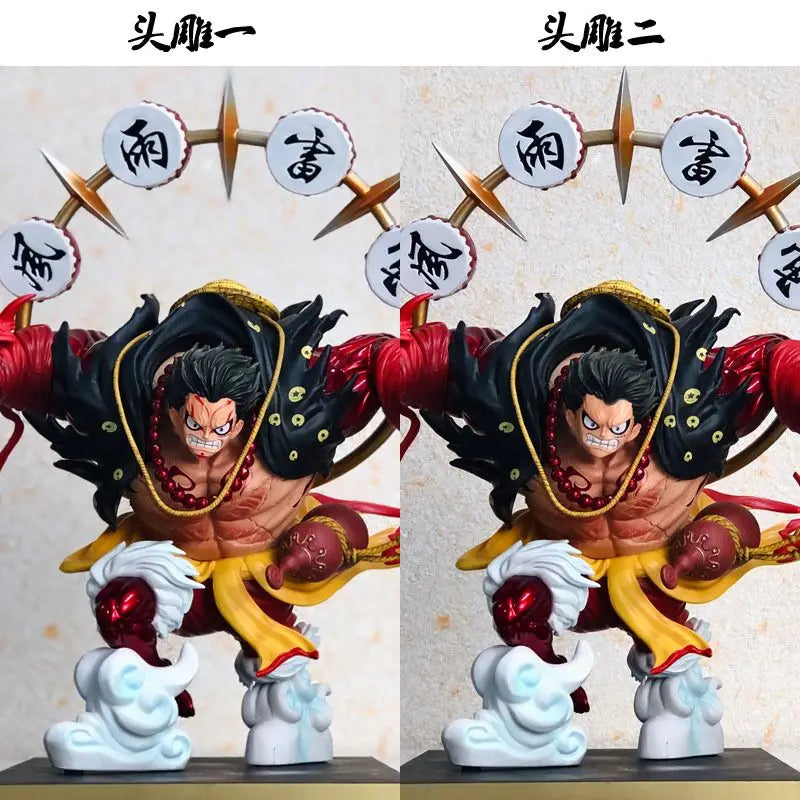 32 cm große ONE PIECE Figur Monkey D. Luffy, vier Level, Anime-Sammlermodell, Schreibtischdekoration, Weihnachtsgeschenk, Kinderspielzeug