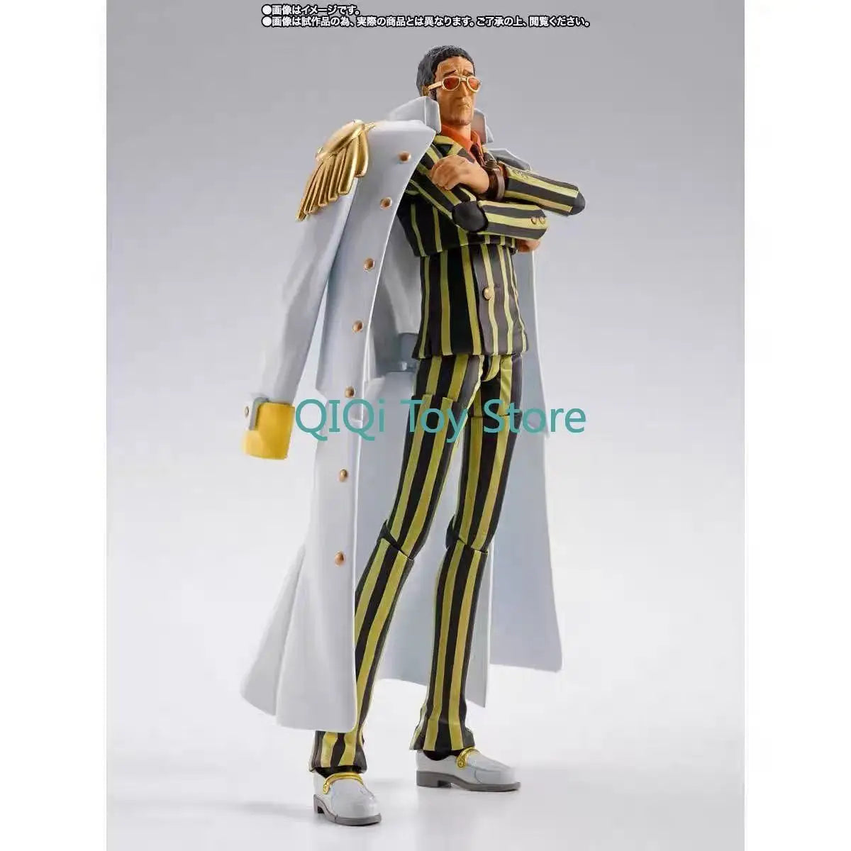 in stock Bandai SHF Admiral Huang Ape Porusalino Egg Head Island Soul Limit Boy's gift model