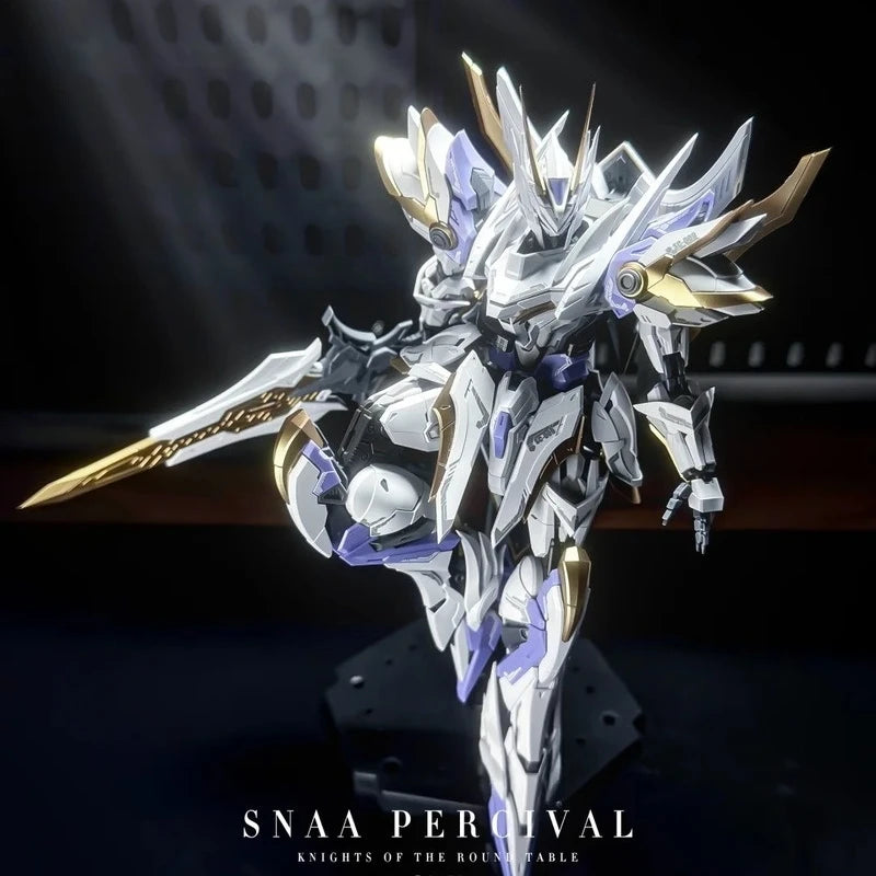 SNAA The Round Table Knights SC-009 DIVINE INVOKER-PERCIVAL Articulated Action Figures Mecha Assembly Model Kit Boy Trendy Toys