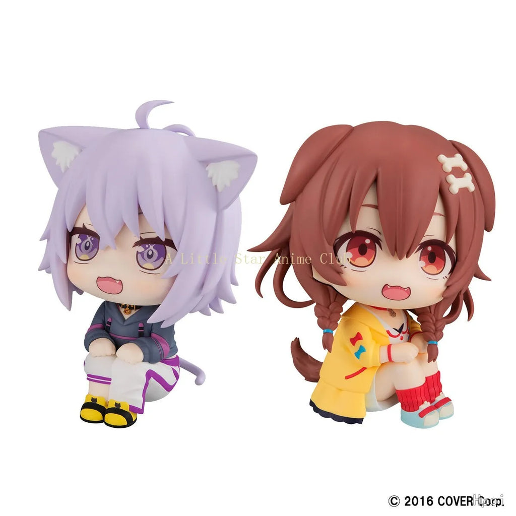 In Stock Original MegaHouse Look Up Hololive Inugami Korone/Nekomata Okayu Animation Figures Model Collection Ornaments Toys