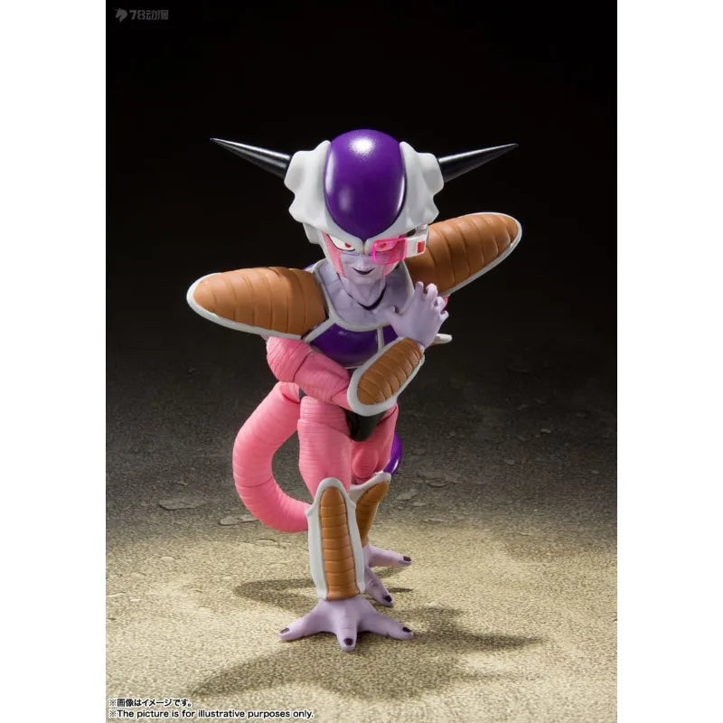 BANDAI Genuine S. H. Figuarts Series Movable Toys Dragon Ball Series Frisa First Form Suspension Cabin Finished Product Model