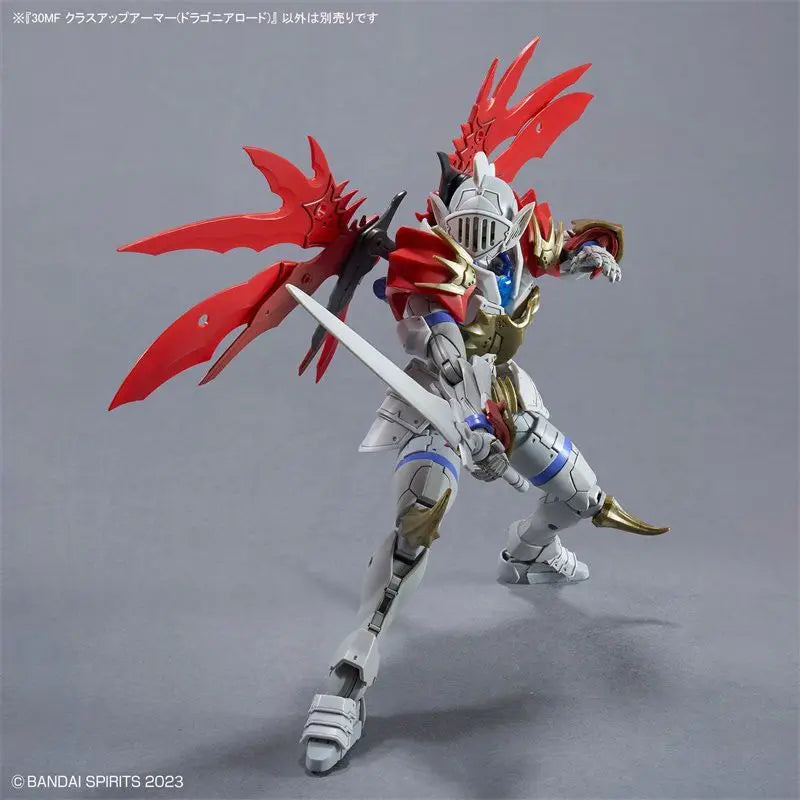 In Stock Genuine Bandai Model Kit 30MF 30ML Class Up Armor Dragonia Lord Anime Action Figure Collection Assembly Model Toys Gift