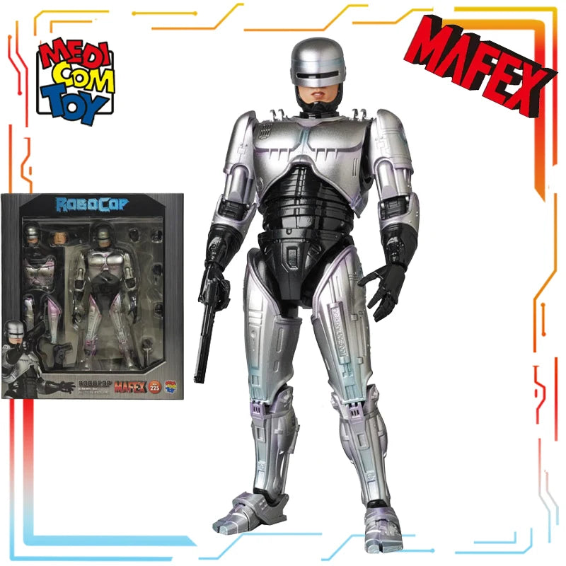 Medicom Toy Original MAFEX Finished Product Movable Exquisite Doll RoboCop Anime Action Figure Toys Model Festival Gift for Boys